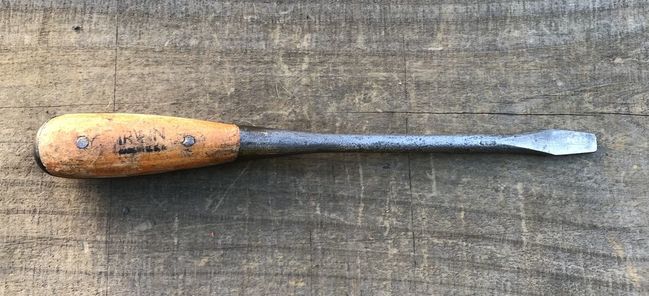 Irwin 11â€  ink marked screwdriver