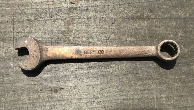 Berylco combination wrench