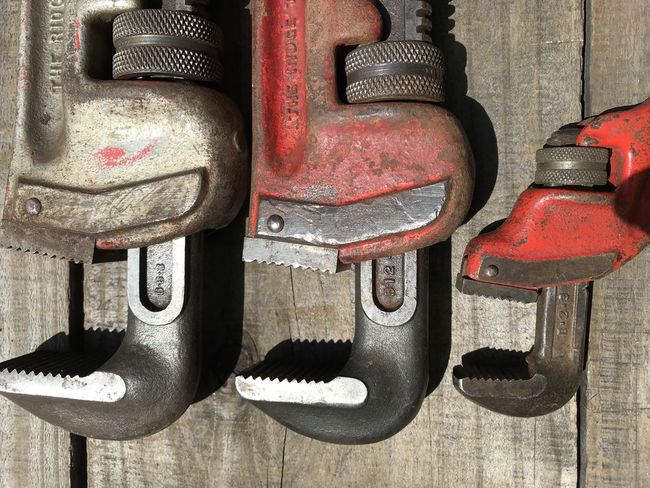 Ridgid pipe wrenches