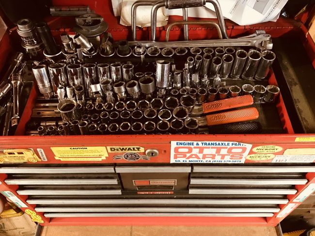 Cabin toolbox refilled