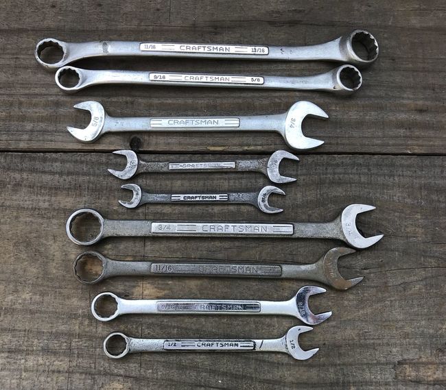 Craftsman code unmarked wrenches
