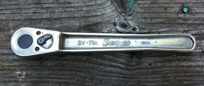 Snap-on ratchet