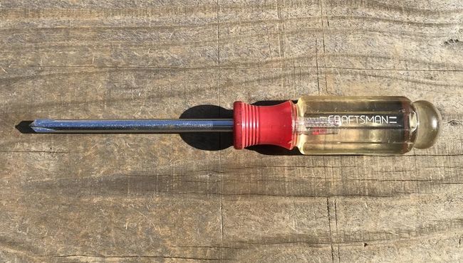 Craftsman Phillips screwdriver with unusual marking