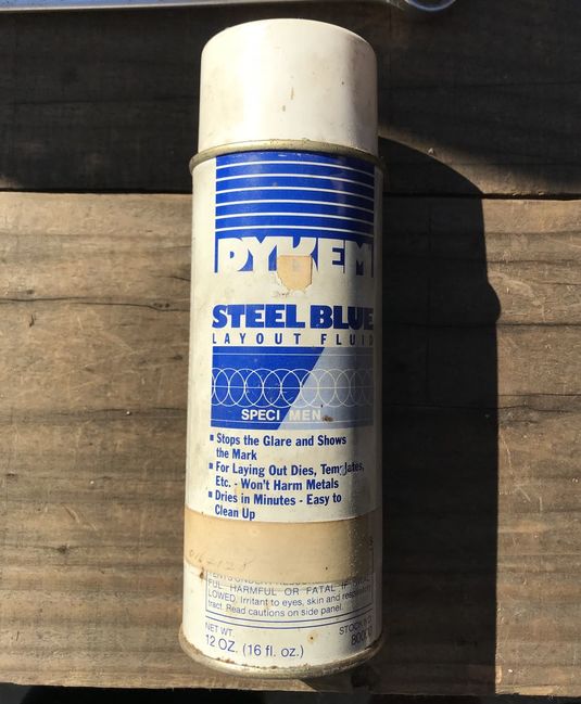 Estate sale 10/19/18 Dykem blue