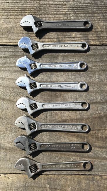 4â€ adjustable wrenches