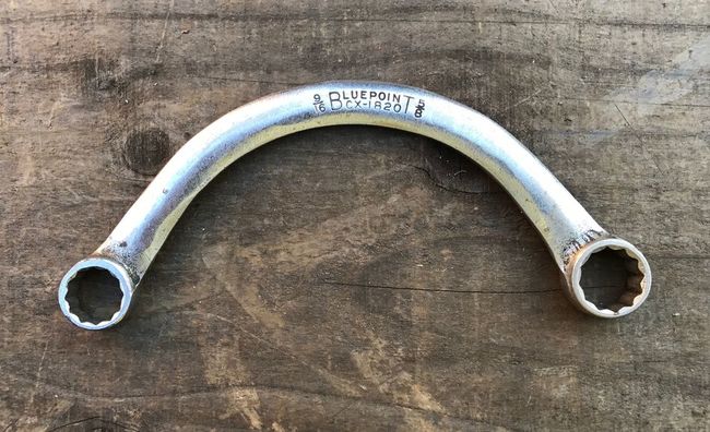 Blue Point half moon wrench from 1946
