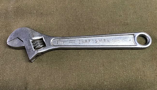 Craftsman collectible adjustable wrench
