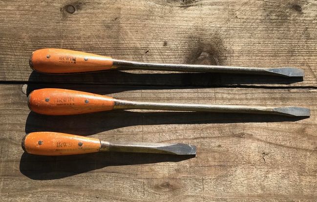 Irwin perfect handle screwdrivers