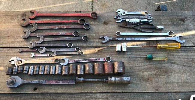 Castro Valley estate sale 2/23/18 Tools from the Plomb empire