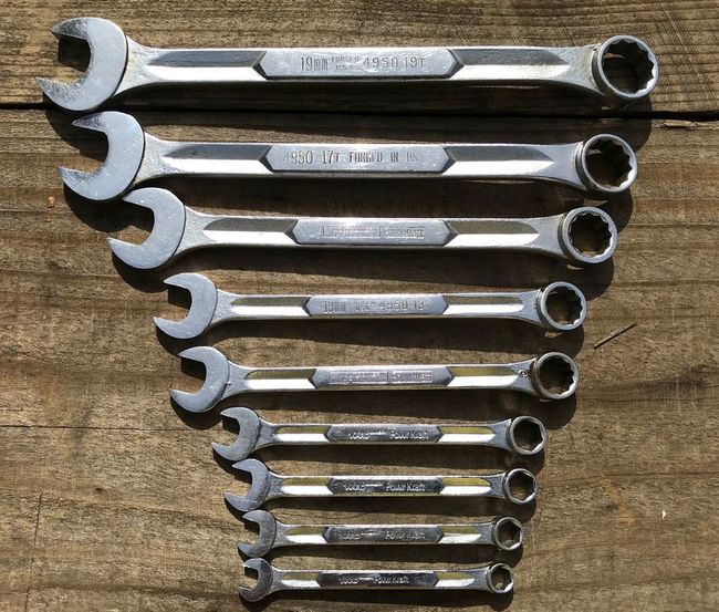 PowrKraft Vee metric wrenches from eBay 2/24/18
