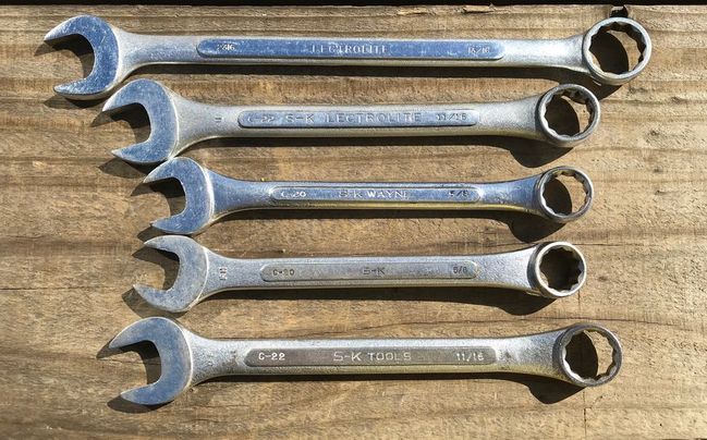 S-K Combo wrenches