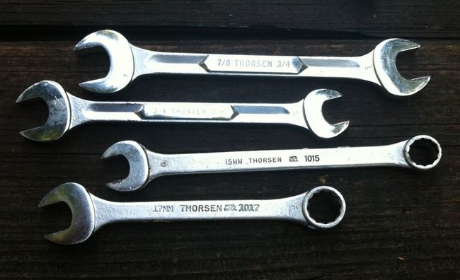 Tools from Jason 9/5/17 Thorsen wrenches