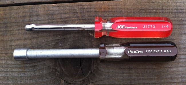 Ace and Dayton nutdrivers