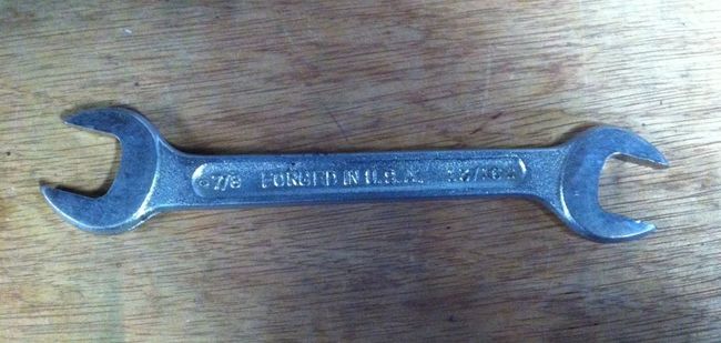 Dunlap 13/16&quot; X 7/8&quot; DOE wrench made by Lectrolite