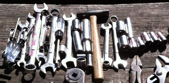 Garage sales and Tahoe flea 9/23/17 Craftsman tools