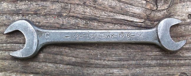 Tomahawk DOE wrench made by Barcalo