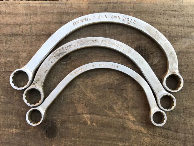 Cornwell half moon wrenches