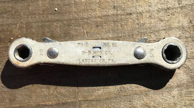K-D small ratchet wrench