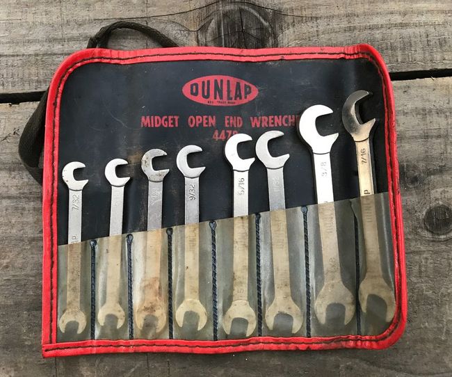 Dunlap ignition wrench set