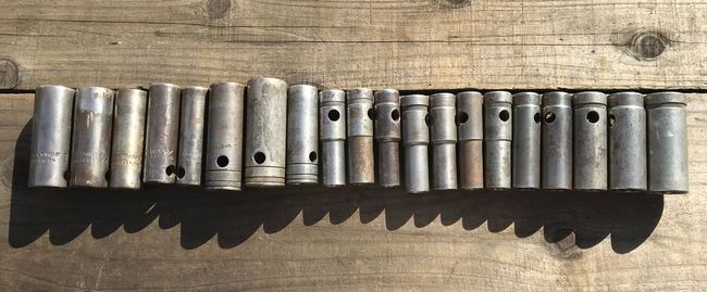 Upper echelon spark plug sockets
