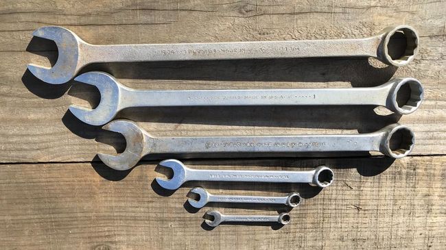 Plomb plated combo wrenches