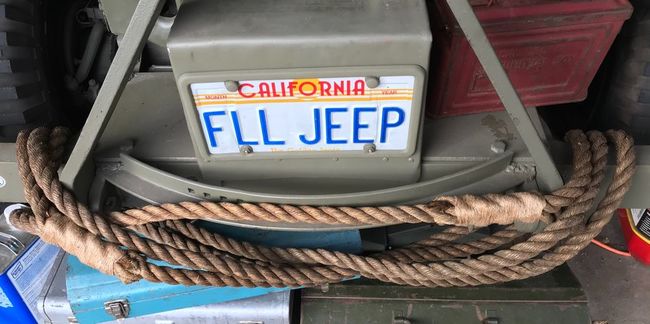 New Jeep tow rope from Greg H test fit