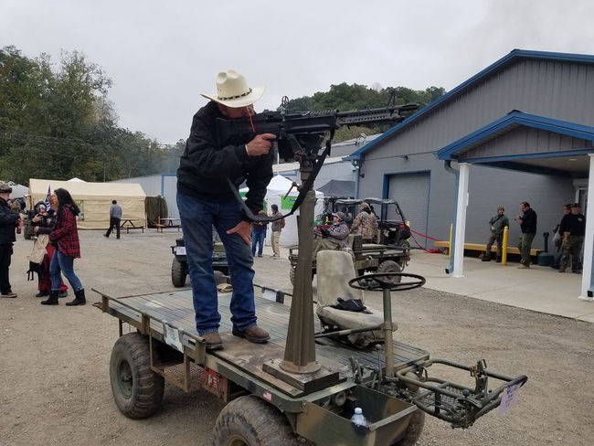 machine gun