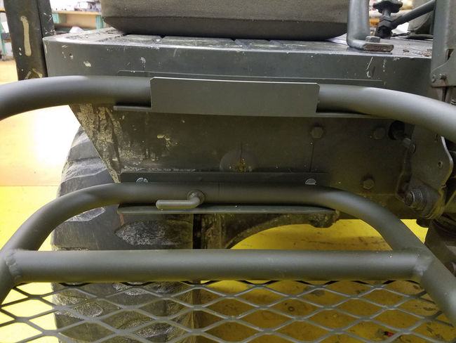 Foot basket and fuel and switchbox parts