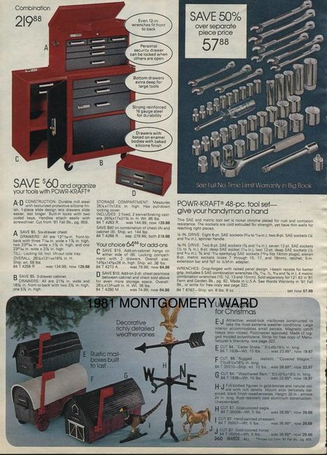 1981 MONTGOMERY WARDS Page