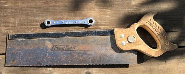 Powr-Kraft saw and ratchet wrench