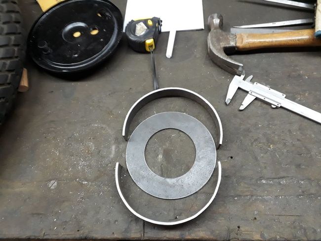 Making brake shoes