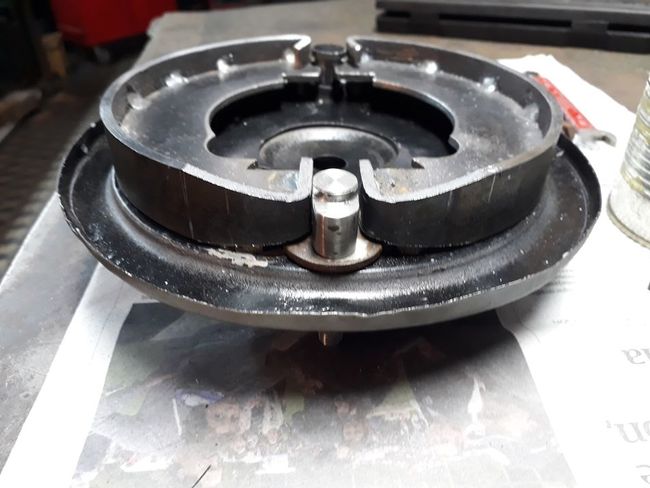 Making brake shoes