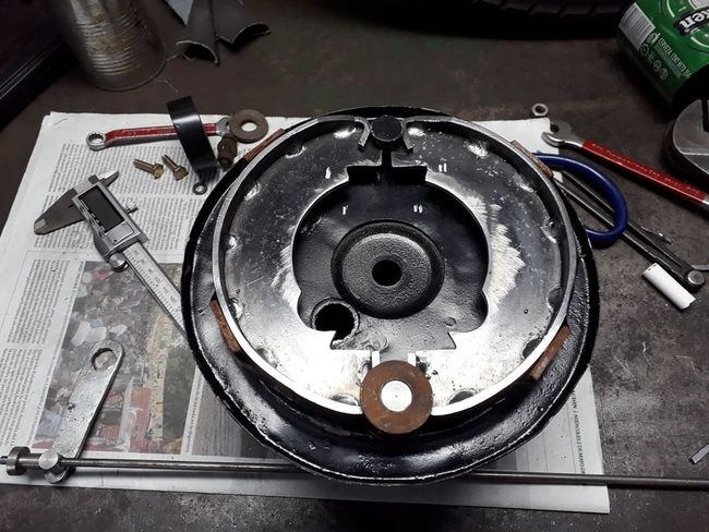Making brake shoes