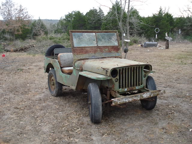 My 1943 Ford GPW as found