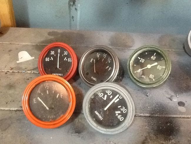 Pick up gauges for fire truck dodge