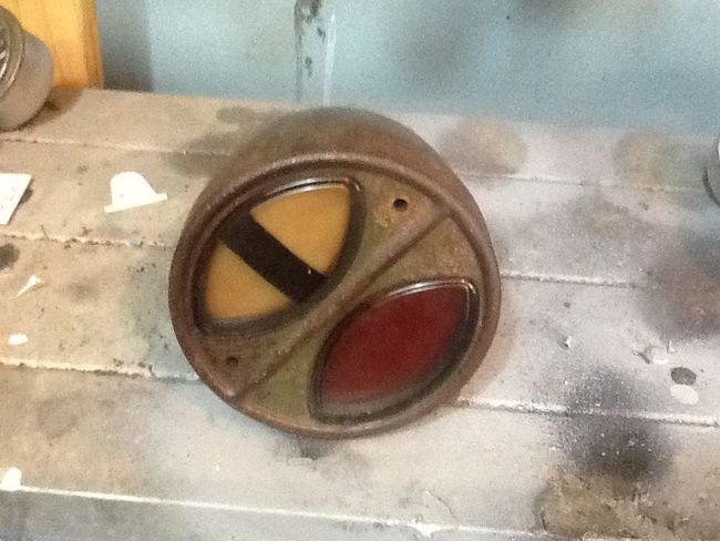 Very early jeep tail lights