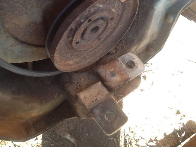 Radiator U frame bolt 2 inch long