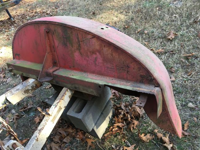 Fender for WWII Chrysler Fire Trailer