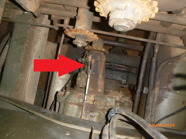 Rear PTO Oil Leak