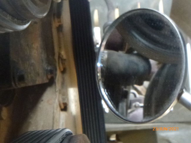Alternator clearance problems