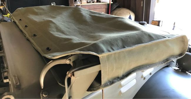 Dodge WC Open Cab Windshield Cover