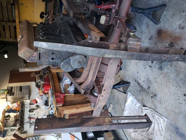 Winch extension web removed (passenger side)