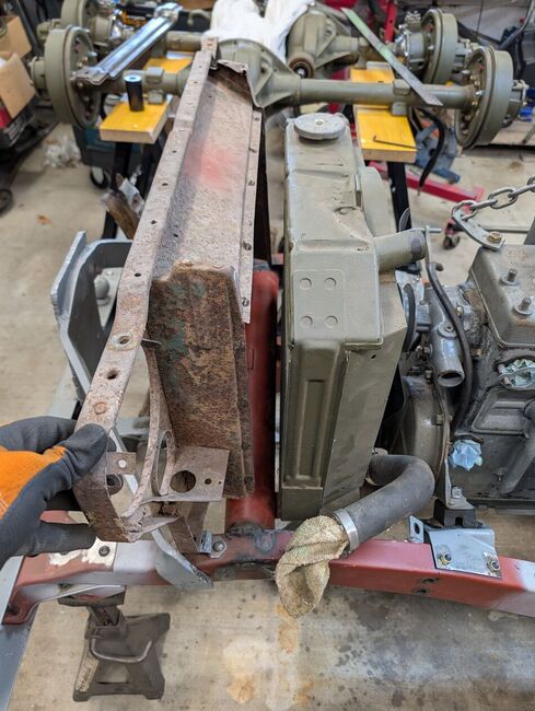 Radiator to engine relationship