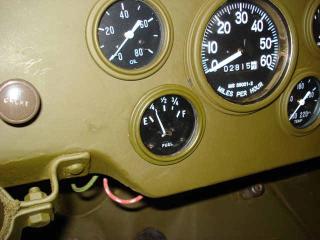 Original gas gauge refurb