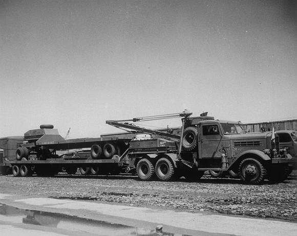 Federal 606 with trailer