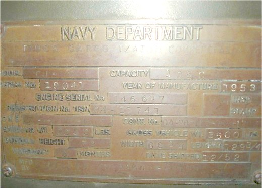 1953_CJ-3A_Navy_data_plate
