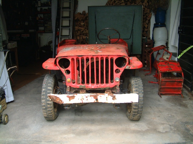 In my garage
