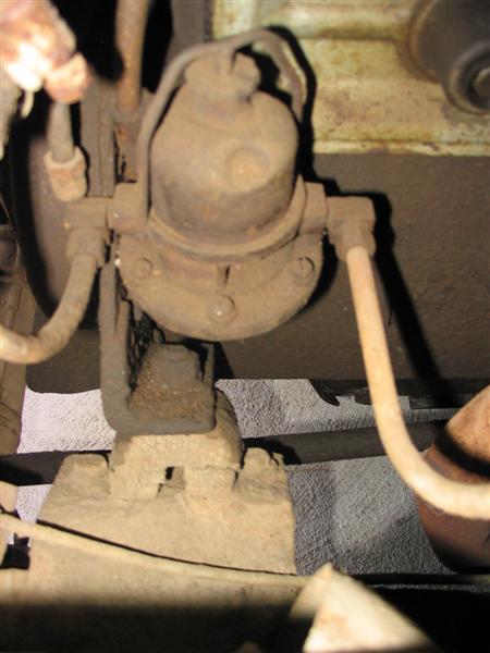 Engine before