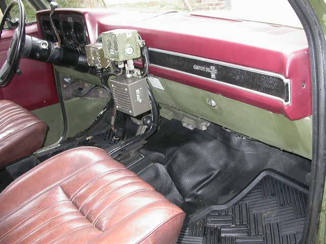 M1009 Dash before reconfig.