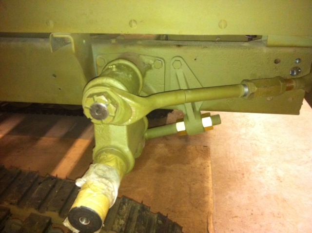 Idler shaft drivers side